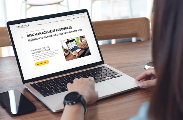 Risk management resources are available through the Risk Management Center, available through MySelective.