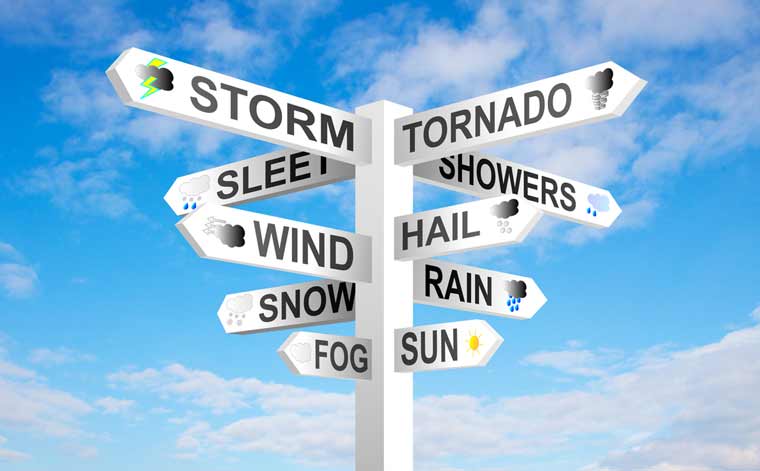 When there is a prediction of a potential weather event, don’t wait until the last minute to get prepared. Get Selective.