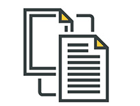 Graphic of papers