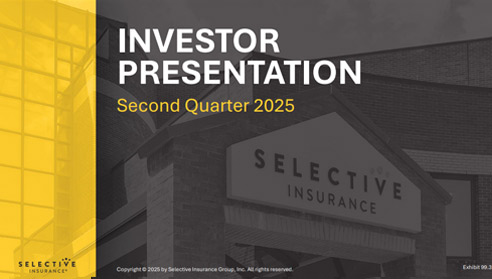 Selective Insurance Group Inc. First Quarter 2023 Investor Presentation